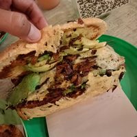 Torta de pastor at Malportaco in Mexico City