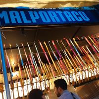 El nombre esta un poco escondido at Malportaco in Mexico City