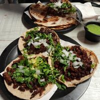 Los taquitos at Malportaco in Mexico City