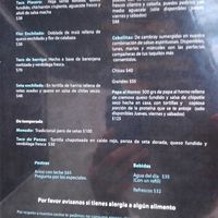 Menu 01-2024 #Veganuary at Malportaco in Mexico City