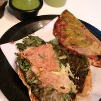 Taco placero y Flor enchilado #Veganuary at Malportaco in Mexico City