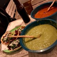 salsa  at Malportaco in Mexico City