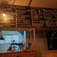 menu board at Malportaco in Mexico City