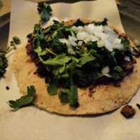 'Tripa' seitan taco at Malportaco in Mexico City