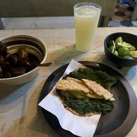 Taquito en hoja santa  at Malportaco in Mexico City