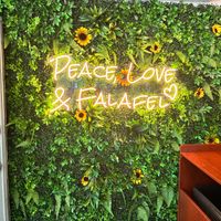 Interior at Aba's Falafel in Rhinebeck