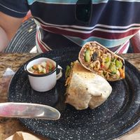 Burrito at Casa Tequila in Cancun