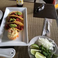 Tacos al pastor at Casa Tequila in Cancun