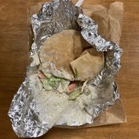 Falafel  at Rainbow Falafel in New York City