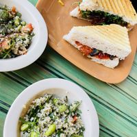 Veggie Panini  at Seeds and Greens Market & Deli in New Albany