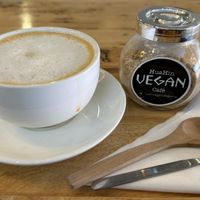 Hot Thai tea   at Hua Hin Vegan Cafe and Wine in Hua Hin
