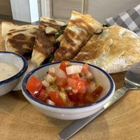  Vegan quesadilla   at Hua Hin Vegan Cafe and Wine in Hua Hin