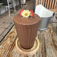 This smoothie is to die for   at Hua Hin Vegan Cafe and Wine in Hua Hin