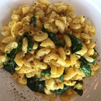 mac n cheese at Hua Hin Vegan Cafe and Wine in Hua Hin