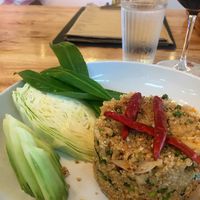 Larb Quinoa at Hua Hin Vegan Cafe and Wine in Hua Hin
