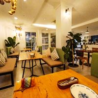 Dining Room at Hua Hin Vegan Cafe and Wine in Hua Hin