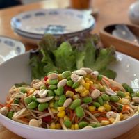 Green papaya salad  #Veganuary at Hua Hin Vegan Cafe and Wine in Hua Hin