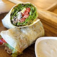 Jackfruit tuna roll (160 THB)  at Hua Hin Vegan Cafe and Wine in Hua Hin