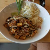 pad thai at Hua Hin Vegan Cafe and Wine in Hua Hin