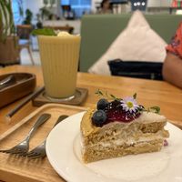 Carrot cakee  at Hua Hin Vegan Cafe and Wine in Hua Hin