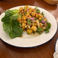 Larb Het (Mushroom)  at Hua Hin Vegan Cafe and Wine in Hua Hin