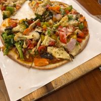 Pizza!   at Hua Hin Vegan Cafe and Wine in Hua Hin