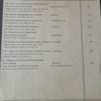 Menu at Hua Hin Vegan Cafe and Wine in Hua Hin