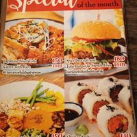 Special menu at Hua Hin Vegan Cafe and Wine in Hua Hin