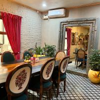 Justbe by Nidhi Nahata - inside dining area #Veganuary at Justbe by Nidhi Nahata in Bangalore