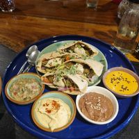 Pita platter at Justbe by Nidhi Nahata in Bangalore
