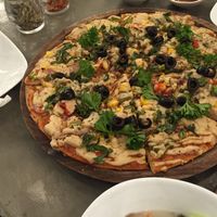 Pizza at Justbe by Nidhi Nahata in Bangalore
