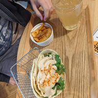 Falafel with potato fries (Menu)  at Falafel Brothers - Minato in Tokyo