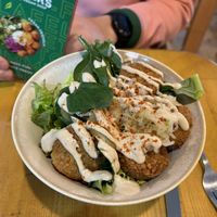 Salad bowl  at Falafel Brothers - Minato in Tokyo
