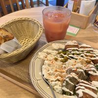 Rice plate   at Falafel Brothers - Minato in Tokyo