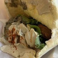 Full falafel sandwich   at Falafel Brothers - Minato in Tokyo