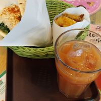 Falafel sandwich set at Falafel Brothers - Minato in Tokyo