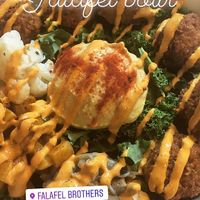 Highly recommend the falafel bowl  at Falafel Brothers - Minato in Tokyo