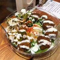 Falafel Salad at Falafel Brothers - Minato in Tokyo