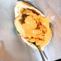 Falafel sky view! at Falafel Brothers - Minato in Tokyo