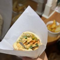 Falafel sandwich at Falafel Brothers - Minato in Tokyo