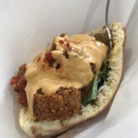 falafel sand at Falafel Brothers - Minato in Tokyo