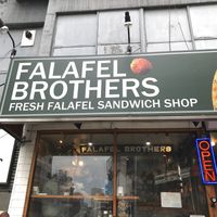 outside at Falafel Brothers - Minato in Tokyo