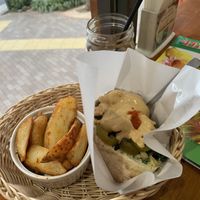 Spicy falafel  at Falafel Brothers - Minato in Tokyo