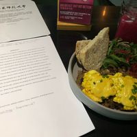Breakfast of champions  at Tribe Organic in Shanghai