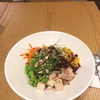 Hippie in me with smoked tofu’s and pumpkins at Ban Ban, by Sproutworks in Shanghai