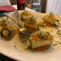 Petits tapas mignons et bons at Chef Momo in Cartagena