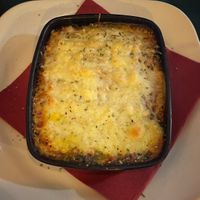 Vegetable lasagne (can't remember if was vegan or had dairy) at Chef Momo in Cartagena