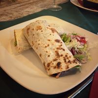 Vegan - Tofu wrap at Chef Momo in Cartagena