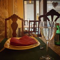 Table setting at Chef Momo in Cartagena