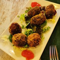 Croquetas caseras at Chef Momo in Cartagena